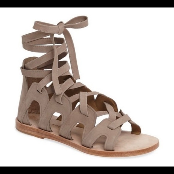 Mercer Edit Shoes - Mercer Edit Nubuck Ezonthei Gladiator Sandals